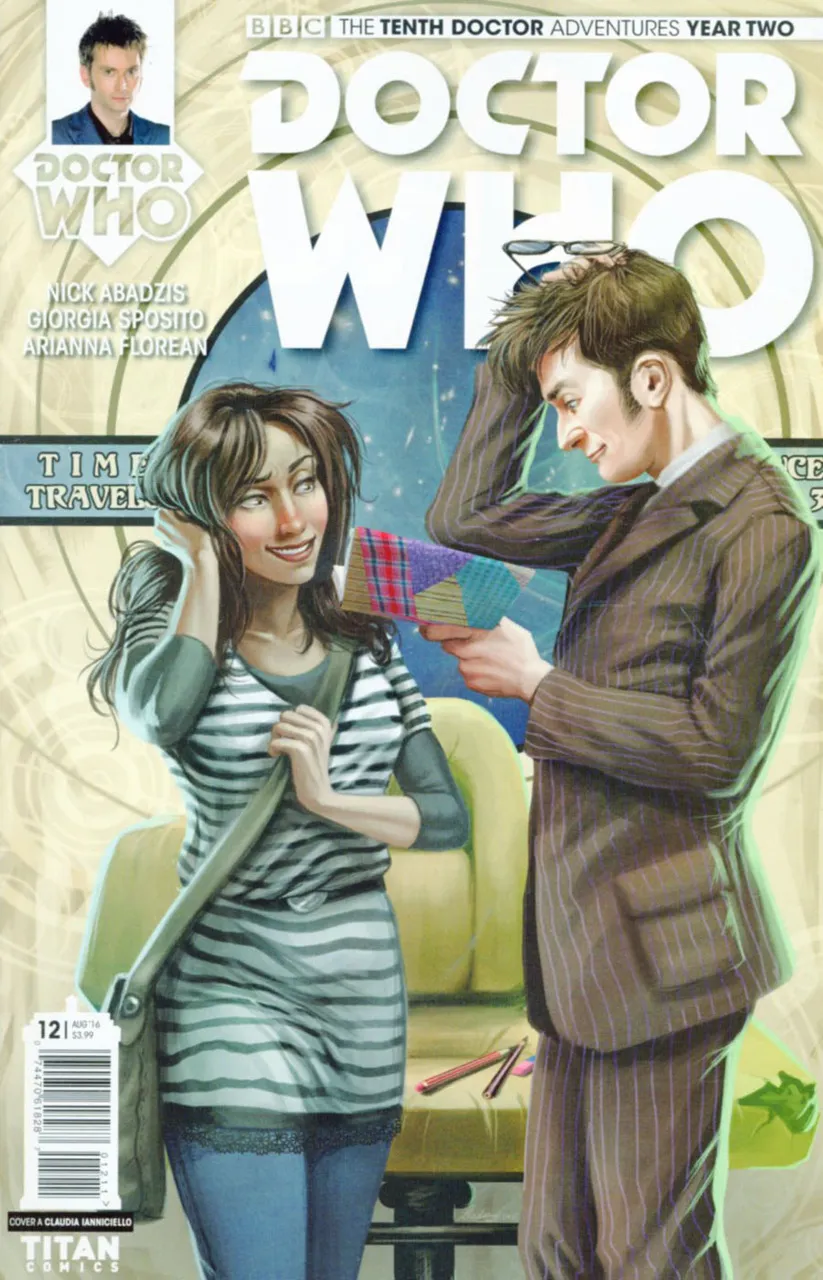 Cover of Doctor Who: The Tenth Doctor, Year Two #12