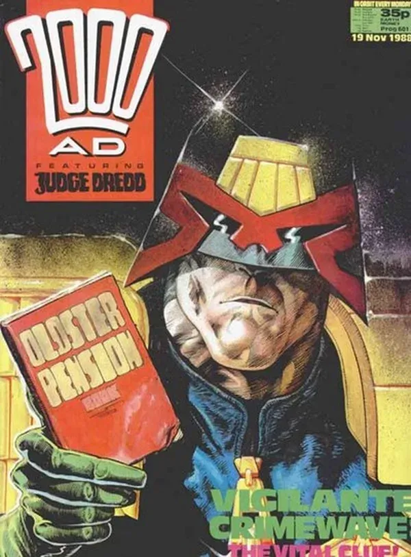 Cover of 2000 AD #601