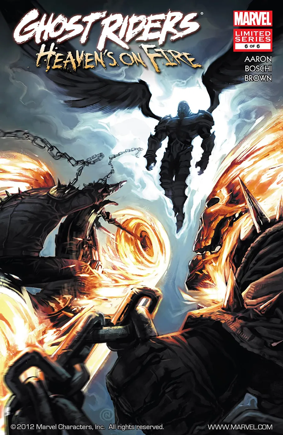 Cover of Ghost Riders: Heaven's on Fire #6