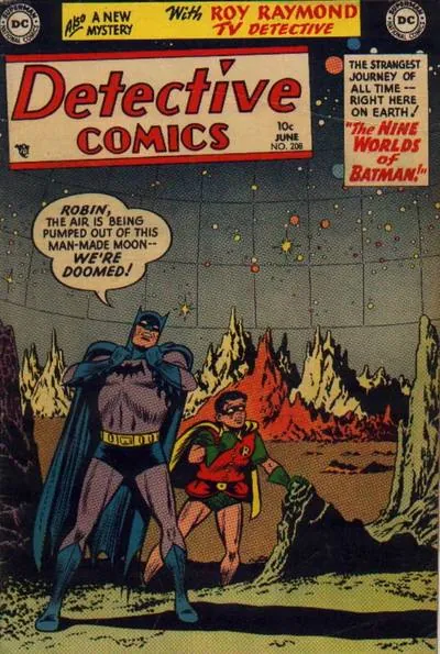Cover of Detective Comics #208
