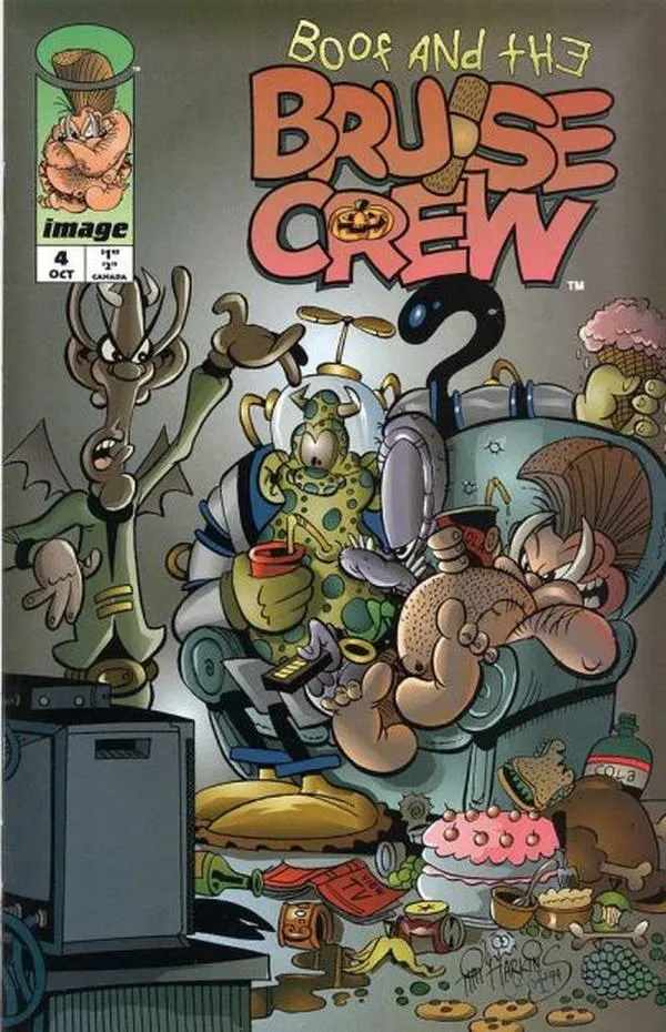 Cover of Boof and the Bruise Crew #4