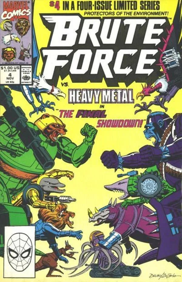 Cover of Brute Force #4