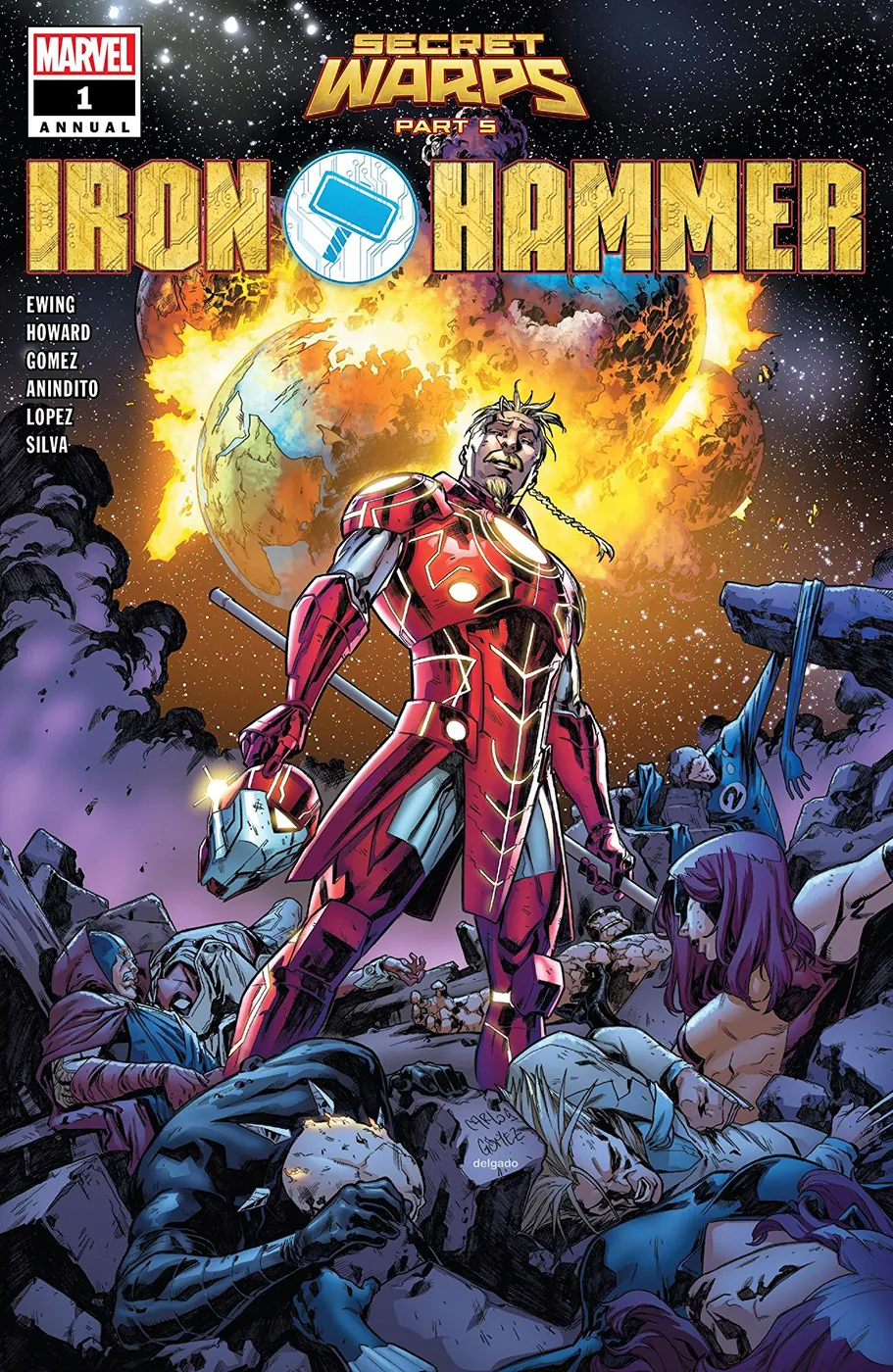 Cover of Secret Warps: Iron Hammer Annual #1