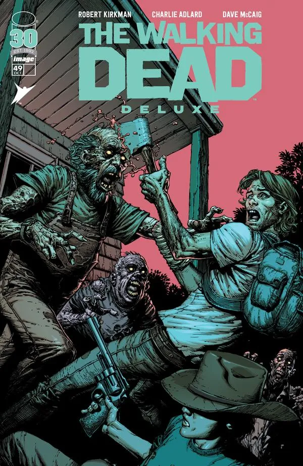 Cover of The Walking Dead Deluxe #49