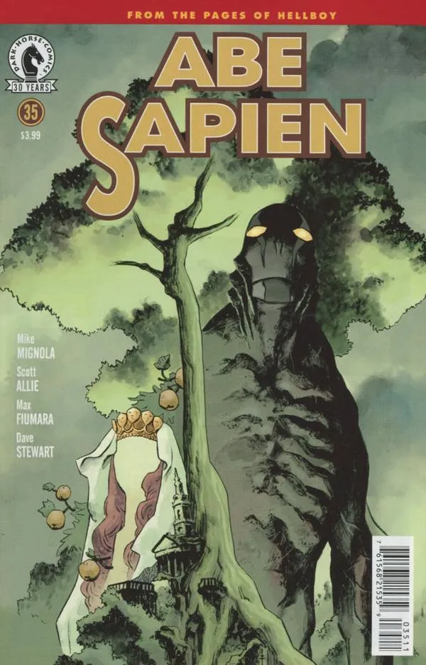 Cover of Abe Sapien #35 (45)