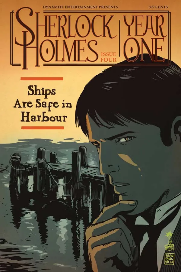 Cover of Sherlock Holmes: Year One #4