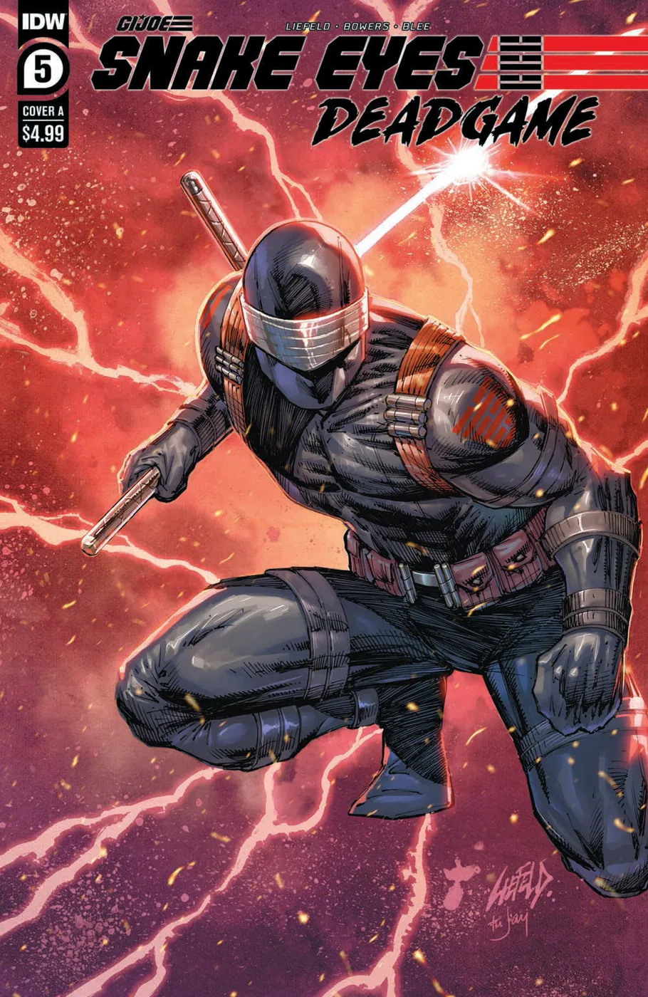 Cover of Snake Eyes: Deadgame #5