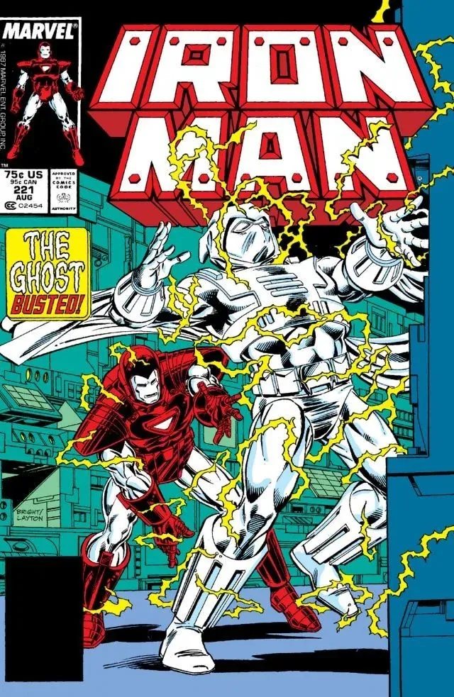 Cover of Iron Man #221