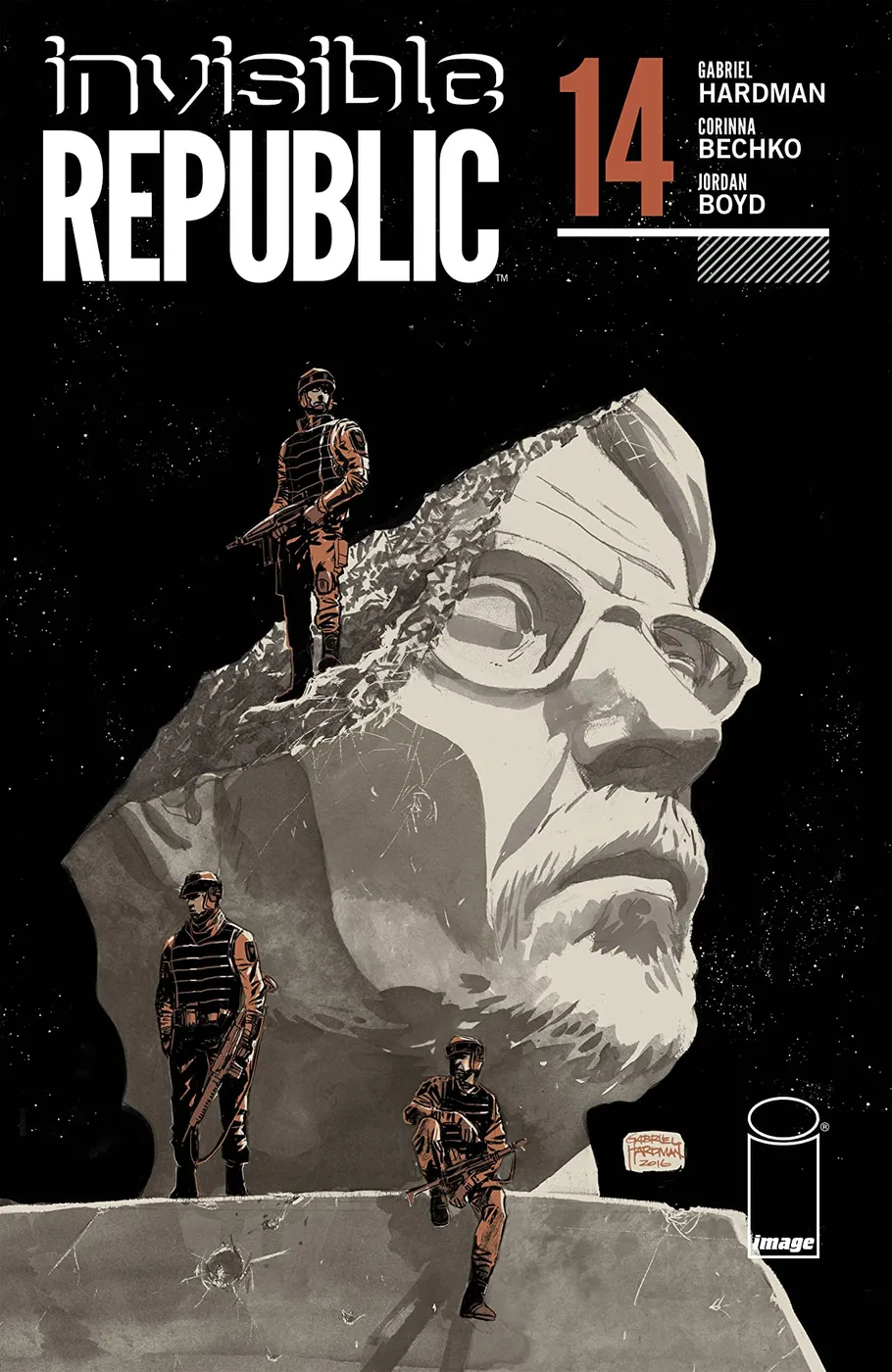 Cover of Invisible Republic #14