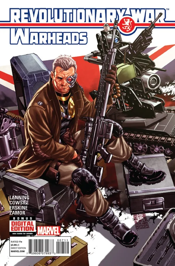 Cover of Revolutionary War: Warheads #1