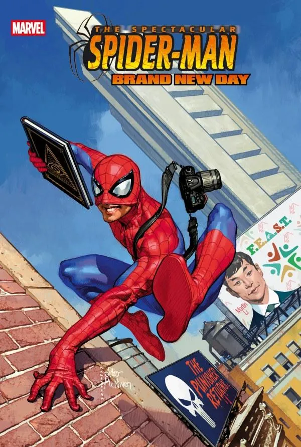 Cover of Spectacular Spider-Man: Brand New Day #1