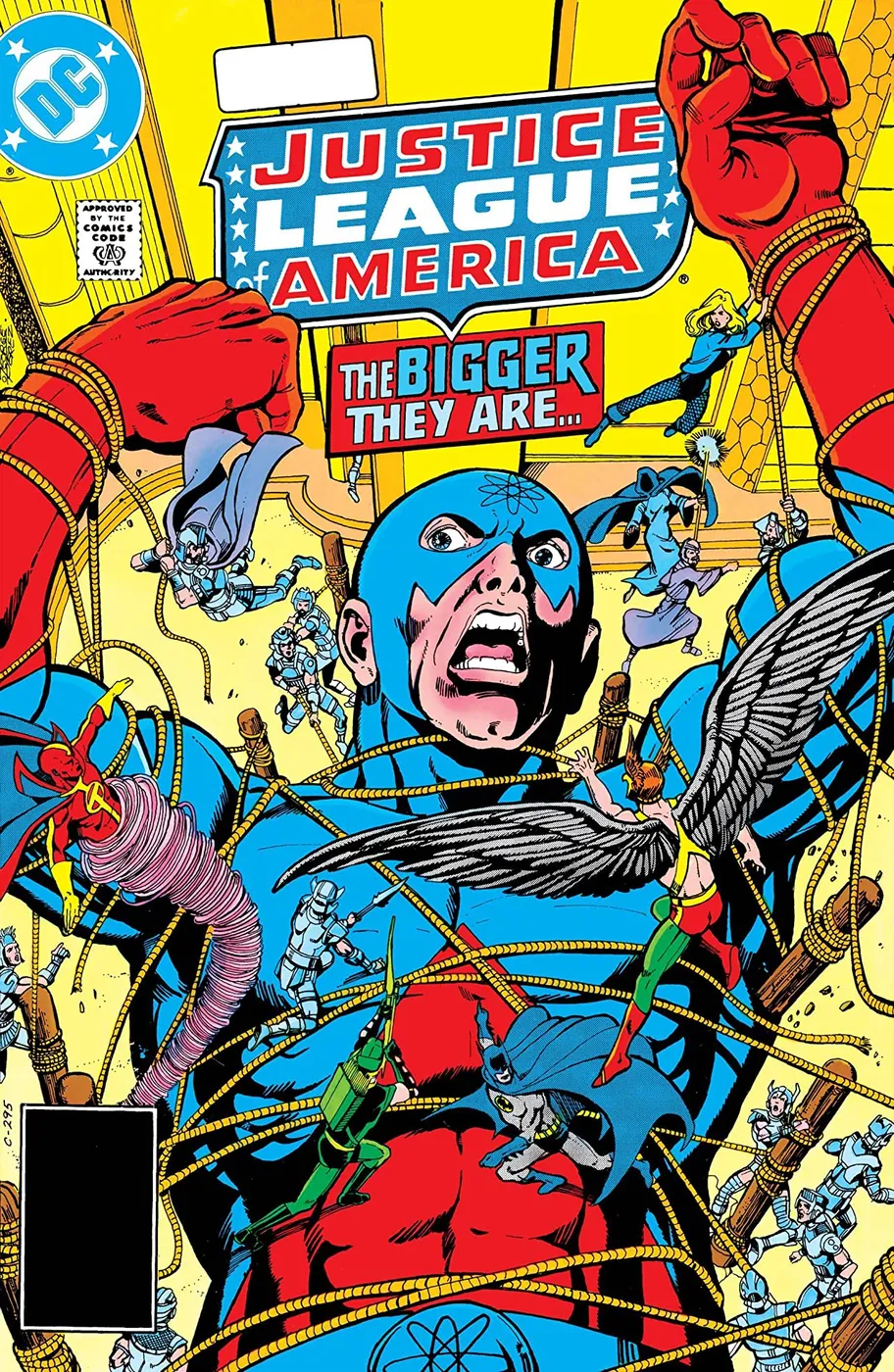 Cover of Justice League of America #215