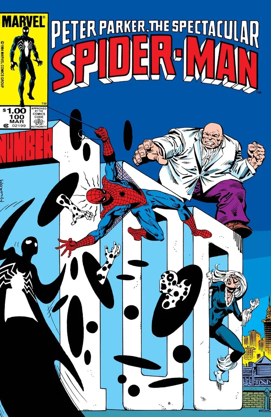 Cover of The Spectacular Spider-Man #100