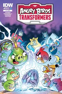 Cover of Angry Birds Transformers #1