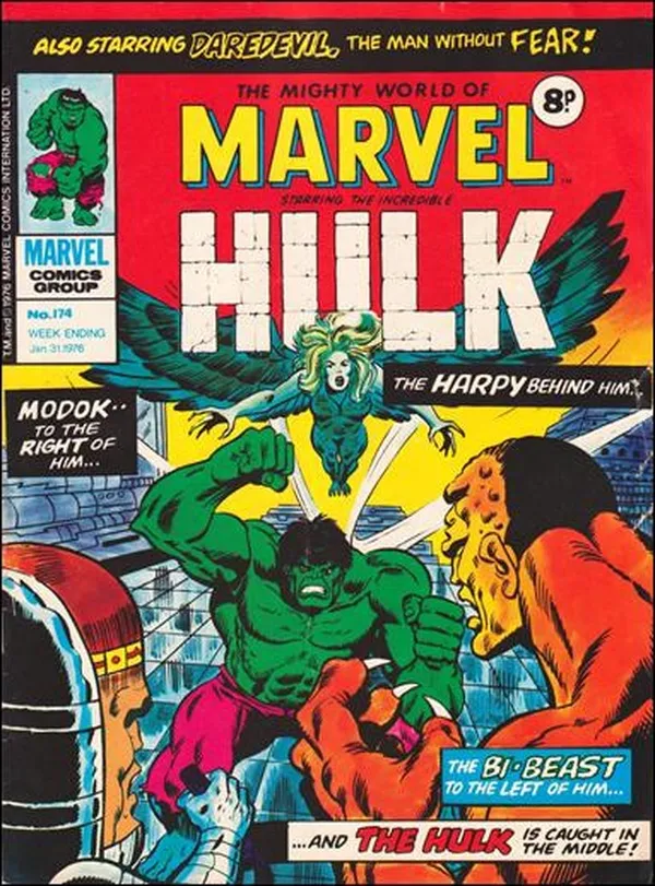 Cover of The Mighty World of Marvel #174
