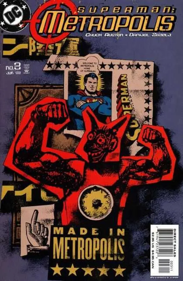 Cover of Superman: Metropolis #3