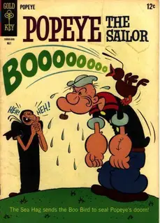 Cover of Popeye the Sailor #80