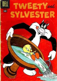 Cover of Tweety and Sylvester #17