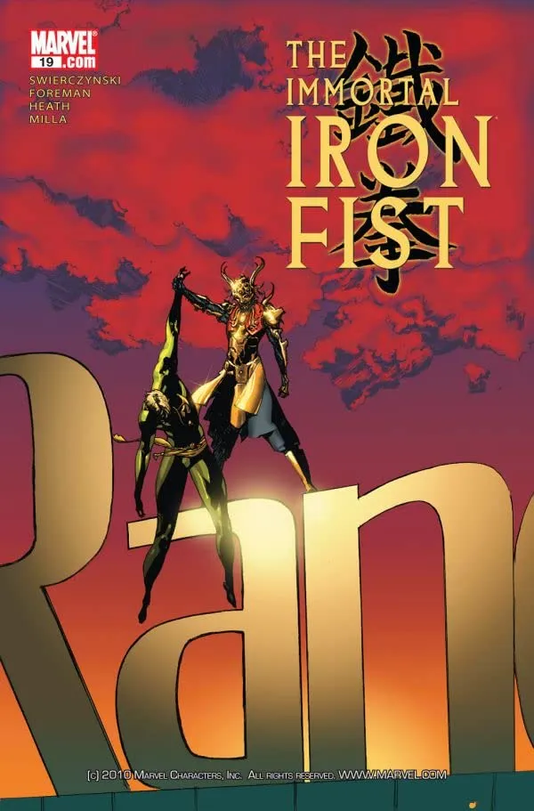 Cover of The Immortal Iron Fist #19