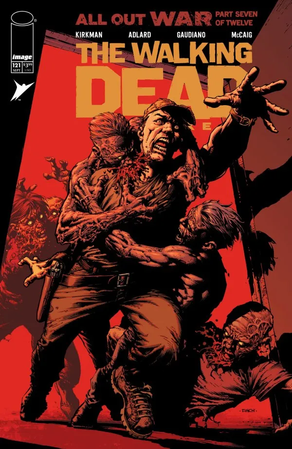 Cover of The Walking Dead Deluxe #121