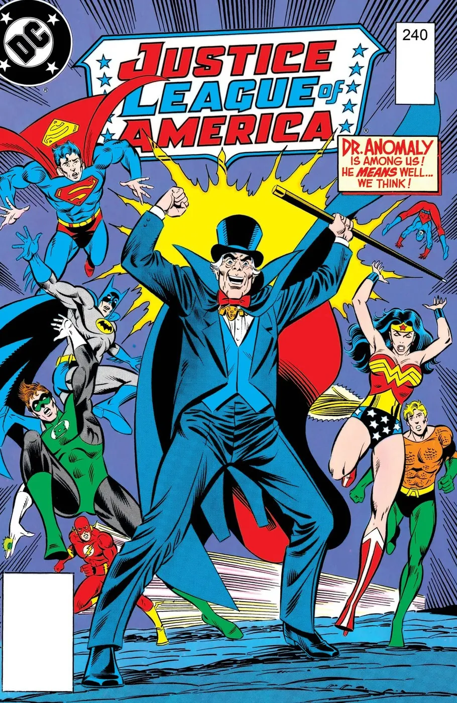 Cover of Justice League of America #240