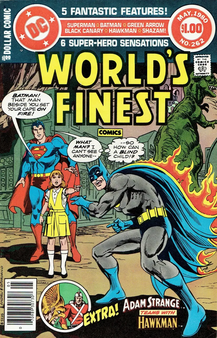 Cover of World's Finest Comics #262