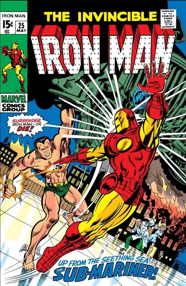Cover of Iron Man #25