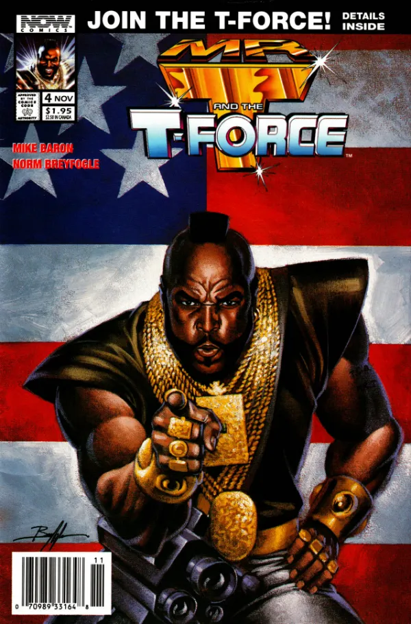 Cover of Mr. T and the T-Force #4