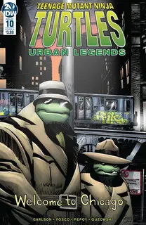 Cover of Teenage Mutant Ninja Turtles: Urban Legends #10