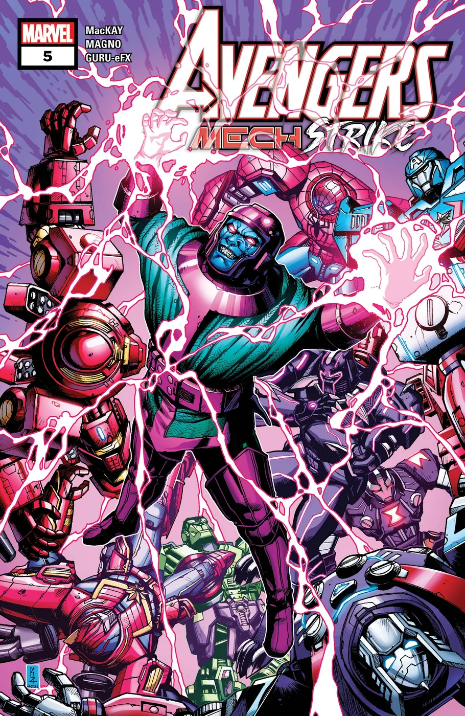 Cover of Avengers Mech Strike #5