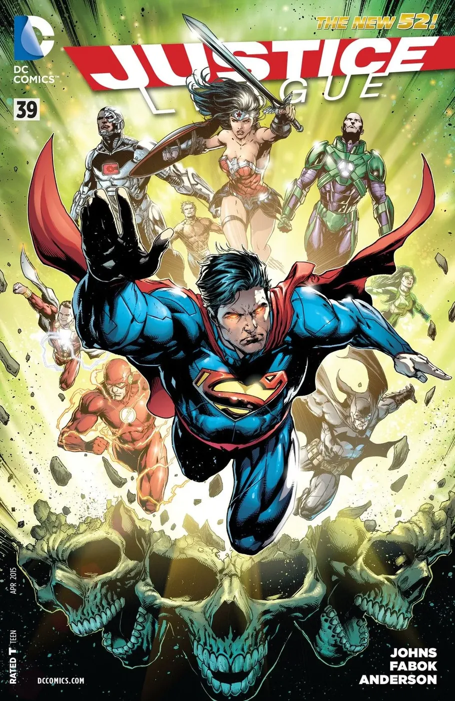 Cover of Justice League #39