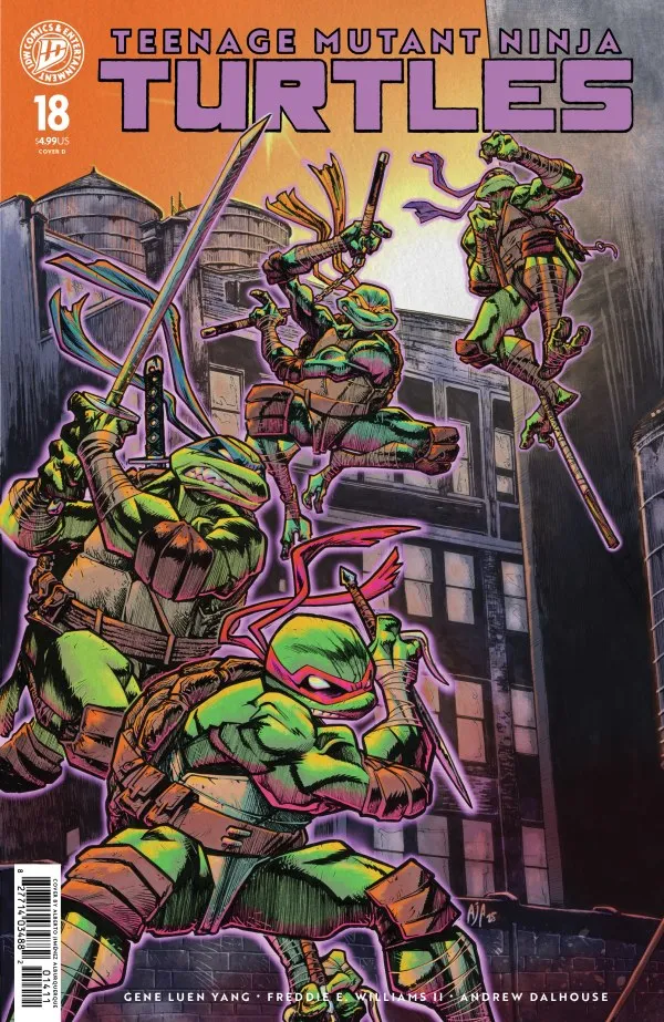 Cover of Teenage Mutant Ninja Turtles #18