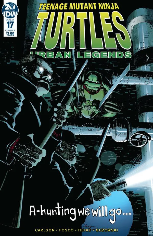 Cover of Teenage Mutant Ninja Turtles: Urban Legends #17