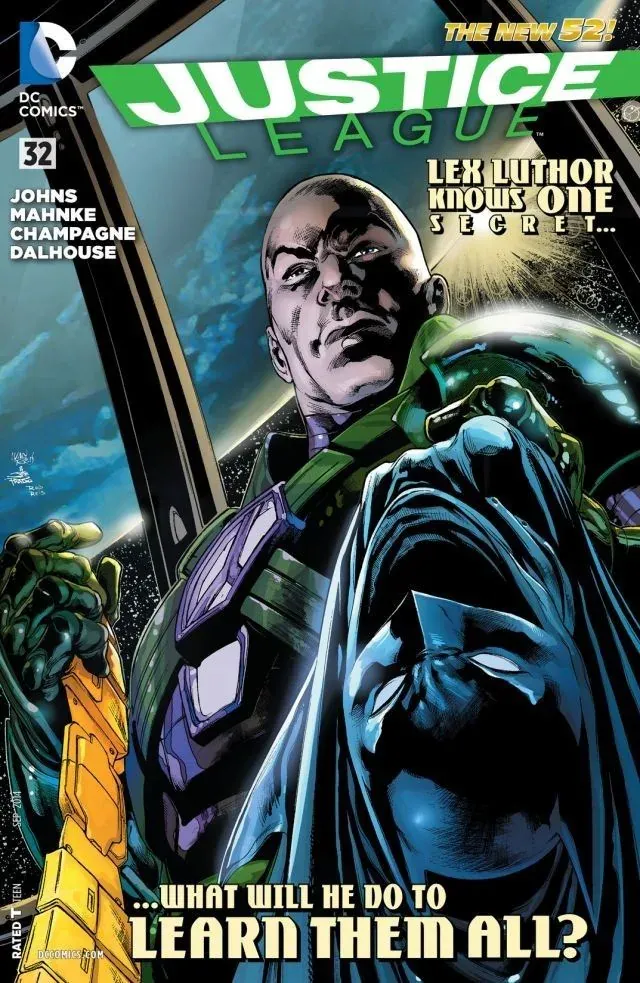 Cover of Justice League #32