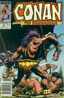 Cover of Conan the Barbarian #195