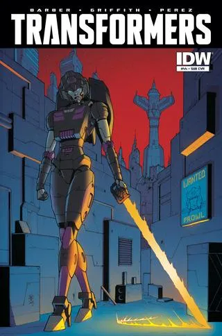 Cover of The Transformers #44
