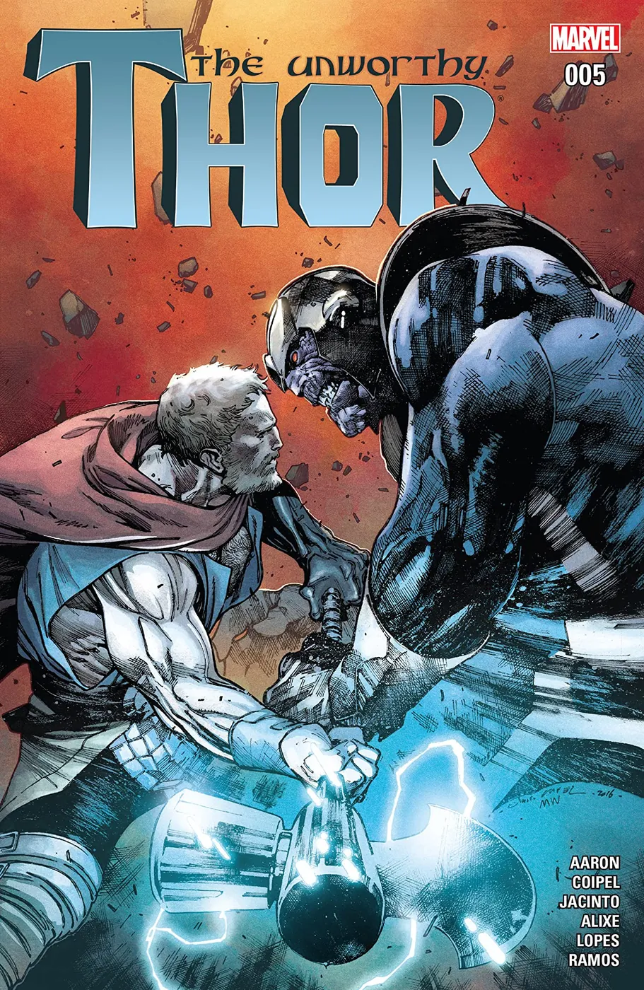 Cover of The Unworthy Thor #5