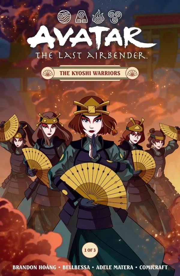 Cover of Avatar: The Last Airbender - The Kyoshi Warriors #1