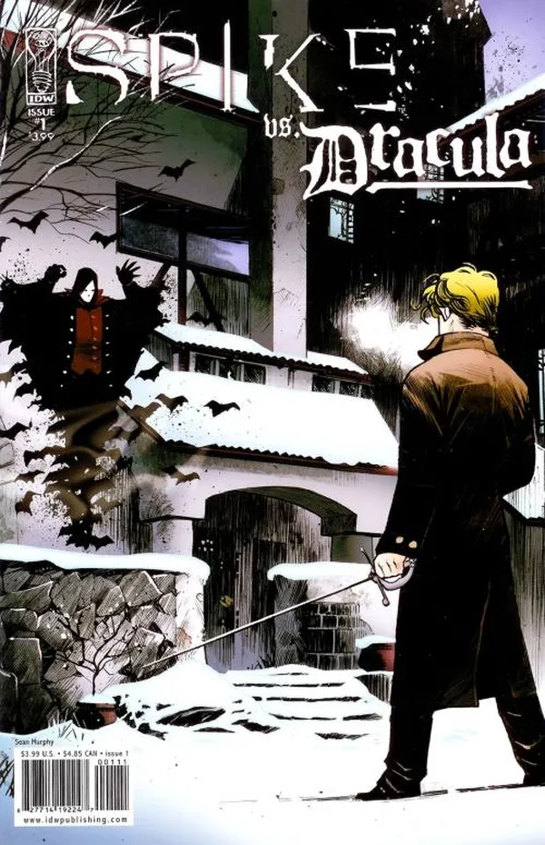 Cover of Spike vs. Dracula #1