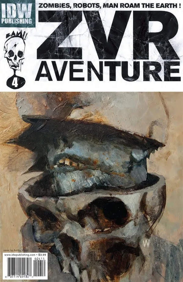 Cover of Zombies vs. Robots Aventure #4