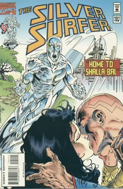 Cover of Silver Surfer #101