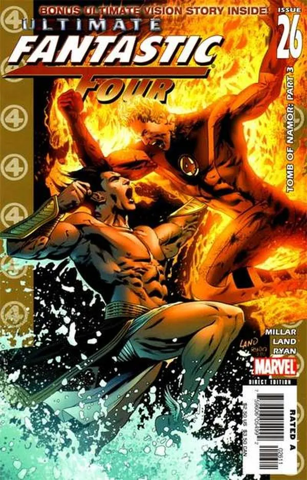 Cover of Ultimate Fantastic Four #26