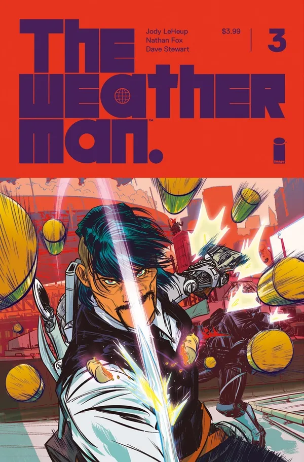 Cover of The Weatherman #3