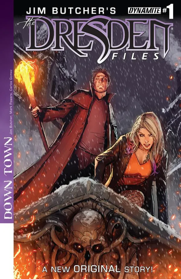Cover of Jim Butcher's The Dresden Files: Down Town #1