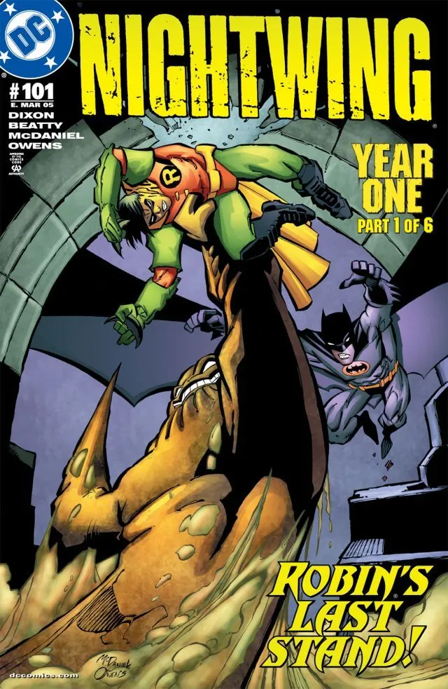 Cover of Nightwing #101