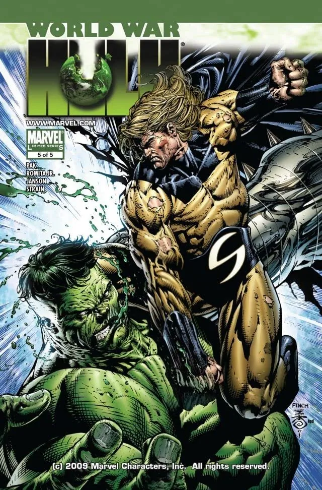 Cover of World War Hulk #5