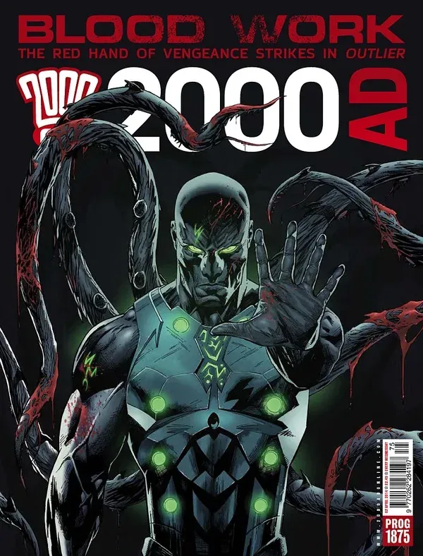 Cover of 2000 AD #1875