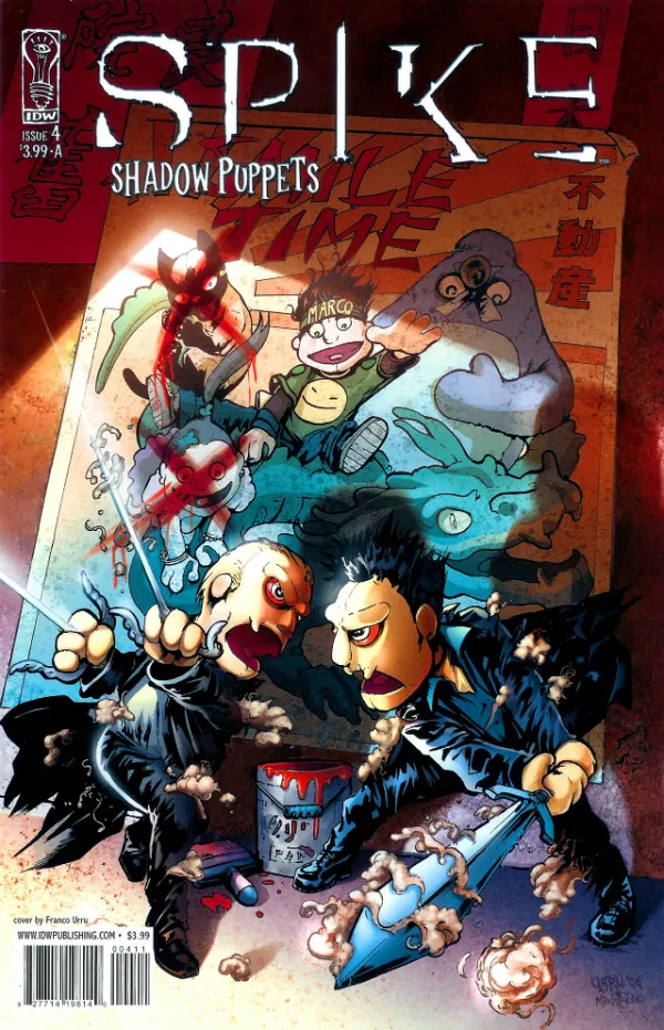 Cover of Spike: Shadow Puppets #4