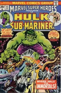 Cover of Marvel Super-Heroes #55