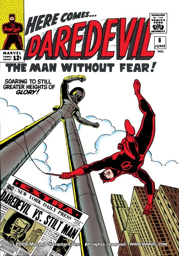 Cover of Daredevil #8